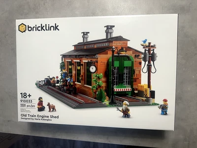 Lego 910033 Bricklink Old Train Engine Shed NEW - Image 1 of 3