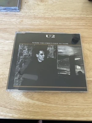 U2 Where the Streets Have No Name (CD) Single Import Germany 1987 NEAR MINT Disc Foto 1 de 3