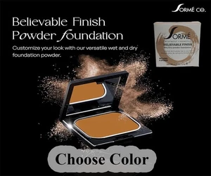 SORME BELIEVABLE FINISH WET/DRY POWDER FOUNDATION Farbe wählbar! - Bild 1 von 11