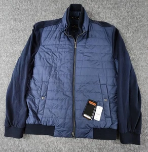 Brooks Brothers Jacke Herren XL Navy Thermore Insulated Quilted Hybrid Coat - Bild 1 von 24