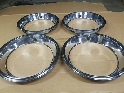 NOS GM 475020 14x7 Rally Wheel Trim Ring 67 68 69 70 71 72 Camaro Chevelle Nova  - Image 1 of 4