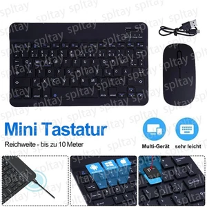 Wireless USB Bluetooth Tastatur inkl. Maus für ALL iOS Android Windows Tablet PC - Bild 1 von 12
