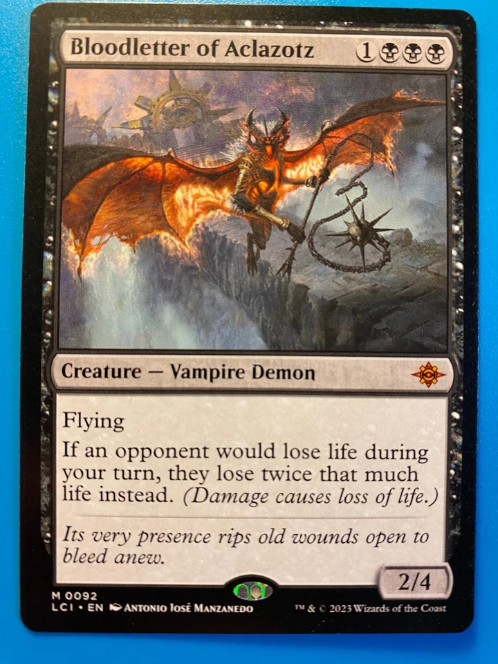MTG 1x Bloodletter of Aclazotz # 92 Lost Caverns of Ixalan Magic Gathering x1 NM - Image 1 of 1