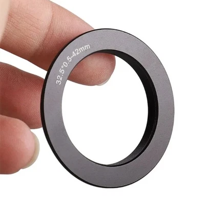 M32.5x0.5mm Female to M42 Male M32.5-M42 Mount Thread Adapter Ring 4.5mm Thick - Image 1 of 4