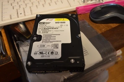 Western Digital Caviar SE 160 GB Internal Hard Drive IDE WD1600JB - See Pix (8) - Image 1 of 3