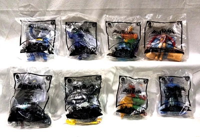 MCDONALDS 2010 BATMAN HAPPY FOOD - LOS VALIENTES Y LOS AUDACES - JUEGO DE 8 NUEVOS EN BOLSAS Foto 1 de 4