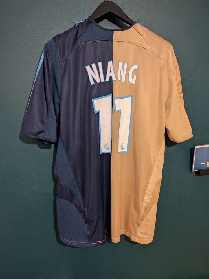Maillot Football Shirt Niang OM Third 2005/06 XL + 1 FREE Mystery Shirt ! - Photo 1/4