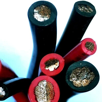 Battery Cable Marine Grade Tinned Copper 8,6,4,2,1,1/0,2/0,4/0 AWG By the Foot - Image 1 of 4