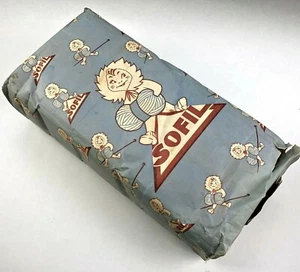 Hilo SOFIL francés vintage sin existencias en paquete original logotipo MUY RARO ESCASO  - Imagen 1 de 11