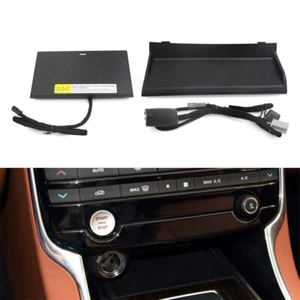 Cargador inalámbrico para teléfono Jaguar F-PACE XF XE 2016-2020 almohadilla de carga rápida Reino Unido - Imagen 1 de 16