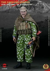Modellino soldato UJINDOU 1/6 USSR Spetsnaz guerra Afghanistan 12'' UD9008 - Foto 1 di 12