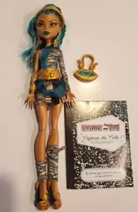 1st Monster High Mattel Big Nefera De Nile First Wave Doll Cleo Sister  - Picture 1 of 14