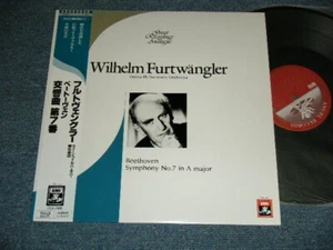 WILHELM FURTWANGLER BEETHOVEN Japan TOIE-7406 NM LP+Obi SYMPHONY NO.7 in A Major - Picture 1 of 6
