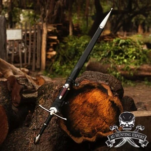 LORD OF THE RINGS - STRIDER'S RANGER SWORD with SCABBARD/DAGGER (+ WALL PLAQUE) - Picture 1 of 5