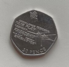 2011 Olympic Rowing 50p Coin