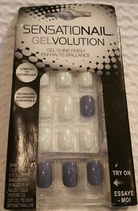 Sensational Gelvolution Artificial Nails Gel Shine Finish Kit - 28 Nails - Picture 1 of 2