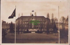 156869 AK Sorau Niederlausitz Zary 1935 Schule mit Fahne - Bild 1 von 2