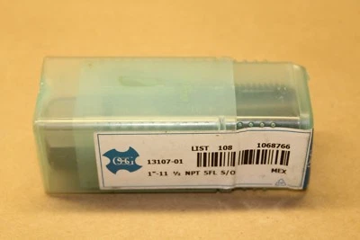 OSG 1"-11-1/2 NPT PIPE TAP S/O 1310701 QNTY 1 - Image 1 of 2