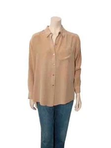 EQUIPMENT Silk Button Down Shirt (SIZE M) - Picture 1 of 3