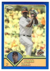 2003 Topps Chrome Traded Refractor #018 Omar Daal Baltimore Orioles BV$4 - Picture 1 of 1