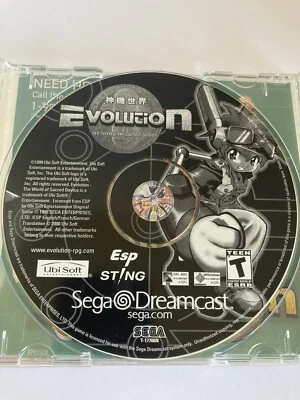 Evolution: The World of Sacred Device (Sega Dreamcast, 1999) Tested/Working - Image 1 of 3