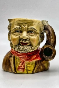 Vintage Character Toby Jug with Pipe Made in England - Picture 1 of 15