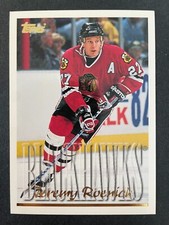 Jeremy ROENICK 1995-96 Topps Hockey #235 Chicago Blackhawks
