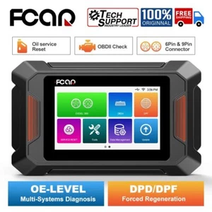 Fcar F802 Heavy Duty Truck Scanner HD All System DPF Regen Oil Reset Diagnostic - Picture 1 of 10