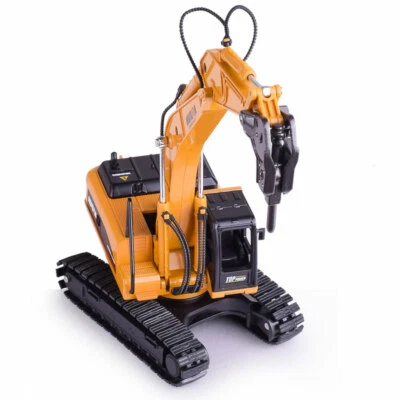 1/50 Drill Excavator Model Toy Construction Vehicle Diecast Engineering Toys - Image 1 of 4