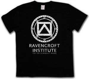 RAVENCROFT INSTITUTE LOGO T-SHIRT - Osbourne Amazing Elektro Spider Man T-Shirt - Bild 1 von 1