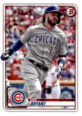 2020 Bowman Baseball #22 Kris Bryant Chicago Cubs - Image 1 of 2
