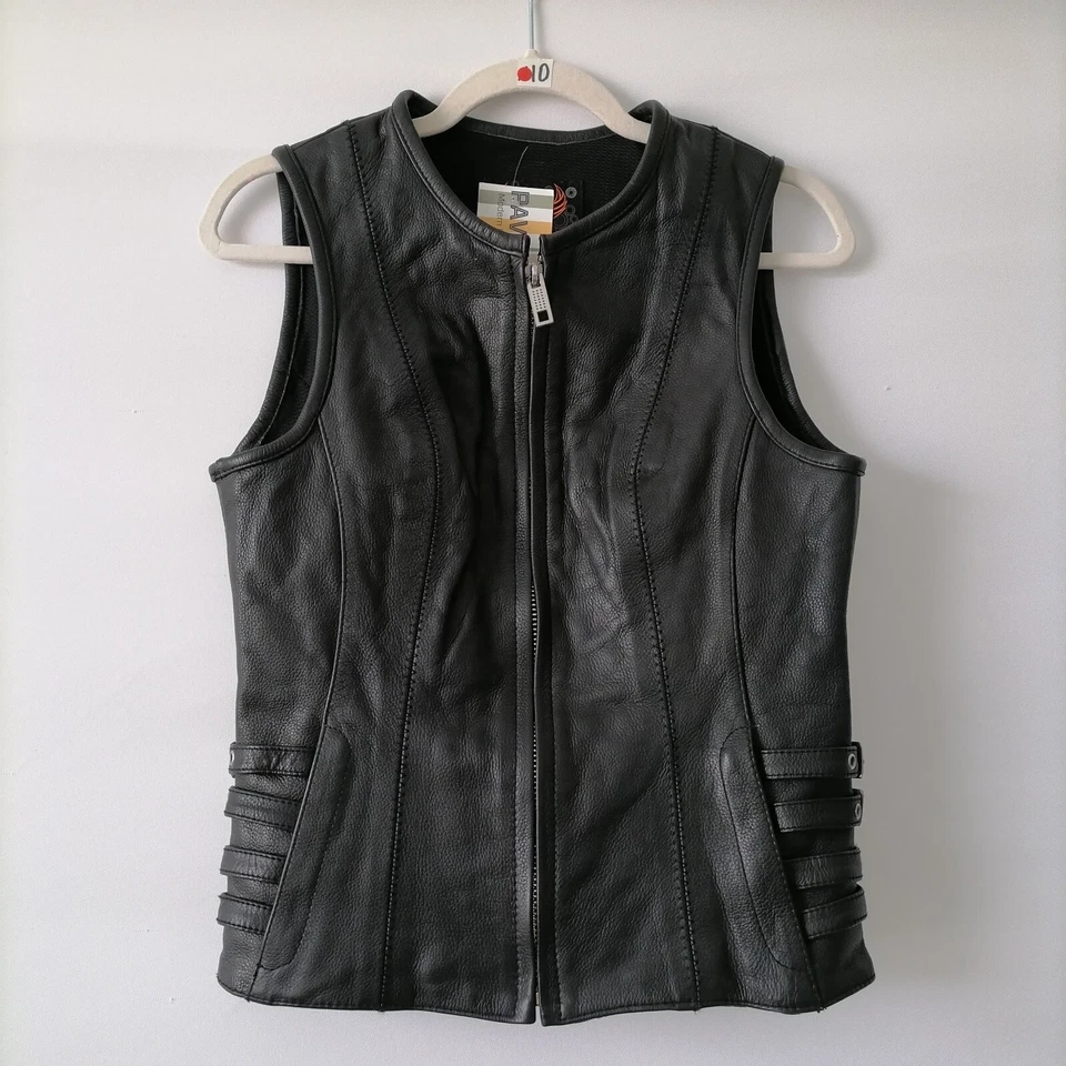 NWT True Element Womens Black Side Buckle Motorcycle Riding Jacket Size Small - Image 1 of 4