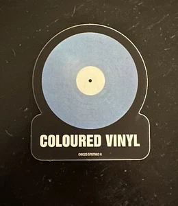 Replacement Hype Sticker for Lana Del Rey Born To Die Blue Edition Vinyl - Picture 1 of 2