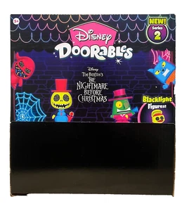 24x PESADILLA ANTES DE NAVIDAD DISNEY DOORABLES BLACKLIGHT SERIE 2 CAJA SELLADA - Imagen 1 de 7