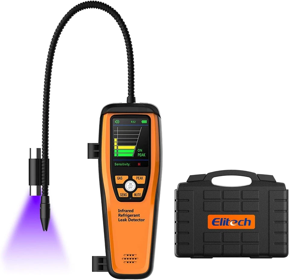 Elitech ILD-300 Advanced Refrigerant Leak Detector Freon Gas Detector W/Case - Image 1 of 4
