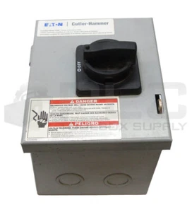 NEW EATON CUTLER HAMMER DR3040UG ROTARY SWITCH 40A 600V 60HZ *READ* - Picture 1 of 7