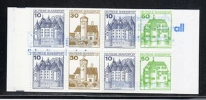 Germany SC# BK 1231b - German Castles - Stamp Booklet - M-NH - Picture 1 of 2
