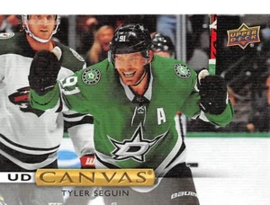 2019-20 Upper Deck Canvas #C188 Tyler Seguin - Picture 1 of 2