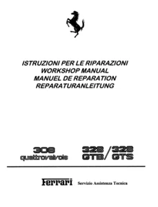Manual de reparación Ferrari 308 328. Manual Digital 📥 - Imagen 1 de 5