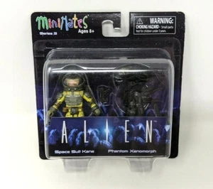 MiniMates Aliens Series 3 Space Suit Kane + Black Alien Phantom Xenomorph NEU!  - Bild 1 von 3