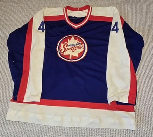 RARE Maska OHL Windsor Spitfires #4 Game Worn Hockey Jersey  - Bild 1 von 3