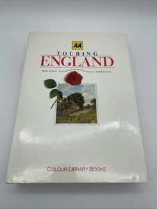 AA TOURING ENGLAND ROAD ATLAS - 1990 - - Imagen 1 de 19