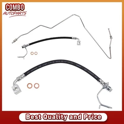 Manguera hidráulica de freno trasero izquierdo y derecho para Jeep Liberty 2008 2009 2010 2011 2012 Foto 1 de 4