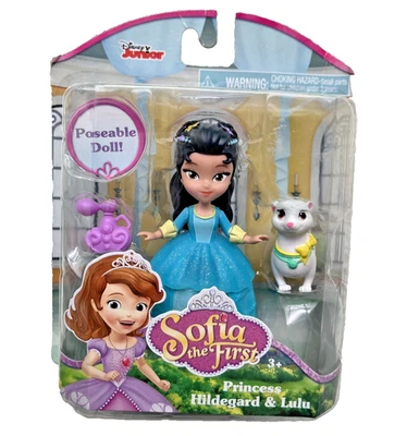 Figura Muñeca Posable Sofía la Primera Princesa Hildegarda y Lulu Foto 1 de 2