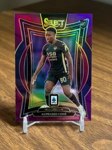 Alphadjo Cisse 2024-25 Panini Select Serie A #99 Purple Prizm /49 Rookie RC - Picture 1 of 2