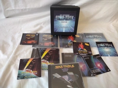 Star Trek 50 Anniversary 5 CD Deluxe Set TV Series Soundtrack + Wrath Of Khan  - Image 1 of 4
