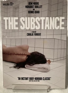 The Substance DVD 2025 DAMAGED CASE Disc Clean Used Disc Great Condition - Foto 1 di 6
