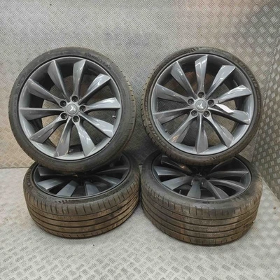 Tesla Model S Alloy Wheel Set 6005868-01-E Elektrizität 568KW 2018 31778792 - Bild 1 von 4