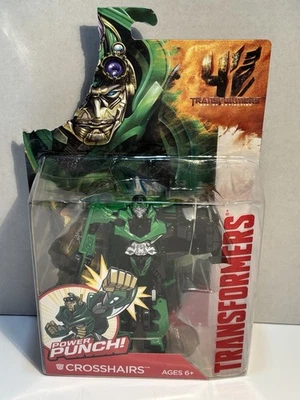 SEALED Transformers Age of Extinction Crosshairs Deluxe Class Figure 2013 Damage - Image 1 of 4