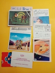 lotto figurine creamy, georgie, kiss me licia, remi,  panini anni 80 - Foto 1 di 4
